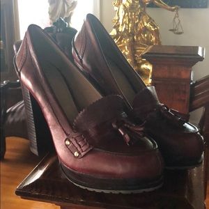 Vince Camuto moccasin heels